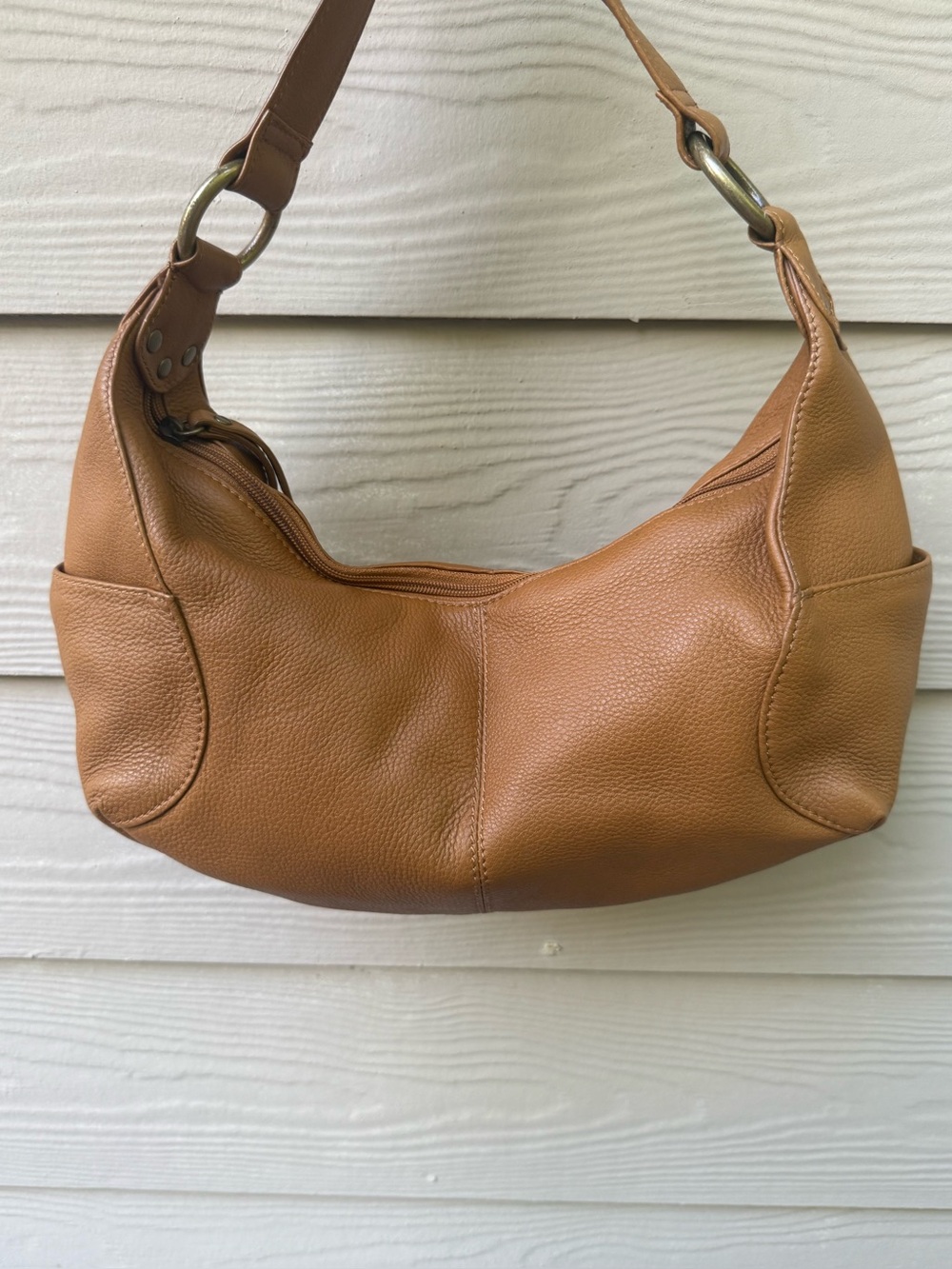 Hobo International Vintage Tan Leather Bag - Picture 4 of 16